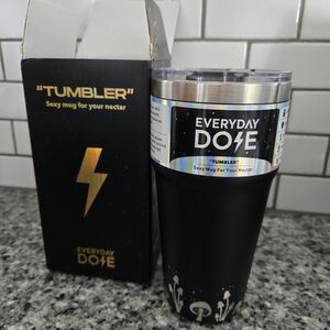 Everyday Dose Black Tumbler